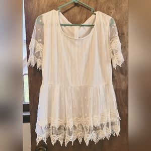 Journey Five lace top XXL